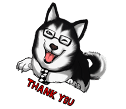 Dog job sticker #7905412