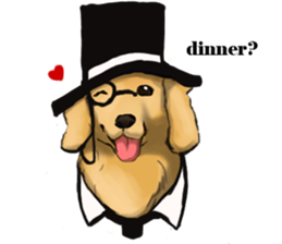 Dog job sticker #7905417