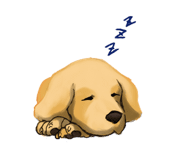 Dog job sticker #7905419