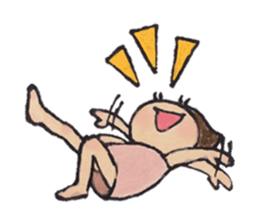 ayu fish girl sticker #7905462