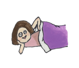 ayu fish girl sticker #7905498