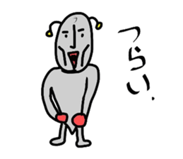 Alien from LALA sticker #7905536