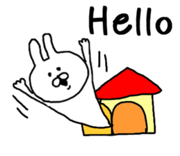 Simple face sometimes Animal sticker #7905781