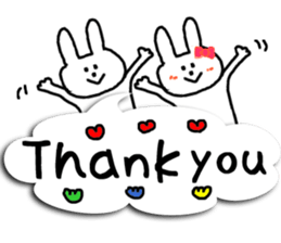 Simple face sometimes Animal sticker #7905786