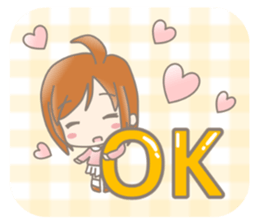 Charming  Stickers Girl version sticker #7906264