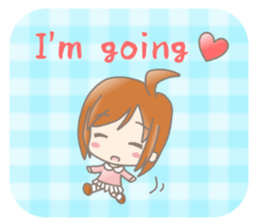 Charming  Stickers Girl version sticker #7906269