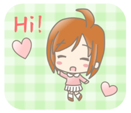 Charming  Stickers Girl version sticker #7906279