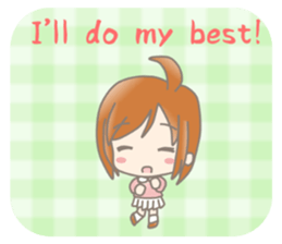 Charming  Stickers Girl version sticker #7906298