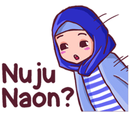 Euis Geulis Hijab Girl Sunda sticker #7906301