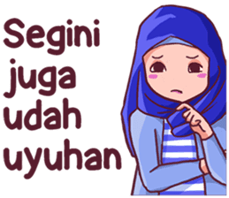 Euis Geulis Hijab Girl Sunda sticker #7906304