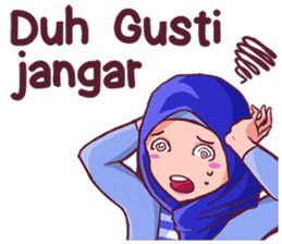 Euis Geulis Hijab Girl Sunda sticker #7906306