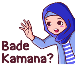Euis Geulis Hijab Girl Sunda sticker #7906308