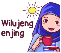 Euis Geulis Hijab Girl Sunda sticker #7906311