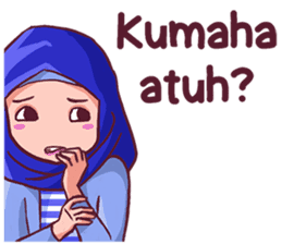 Euis Geulis Hijab Girl Sunda sticker #7906318