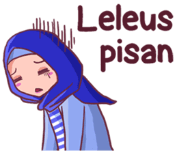 Euis Geulis Hijab Girl Sunda sticker #7906320