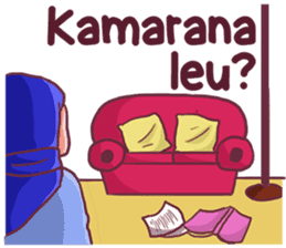 Euis Geulis Hijab Girl Sunda sticker #7906321