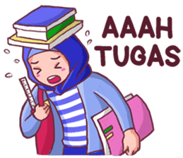 Euis Geulis Hijab Girl Sunda sticker #7906324