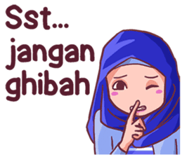 Euis Geulis Hijab Girl Sunda sticker #7906325