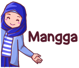 Euis Geulis Hijab Girl Sunda sticker #7906329