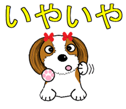 I Love cute Shih Tzu2 sticker #7906464