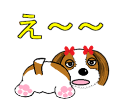 I Love cute Shih Tzu2 sticker #7906470