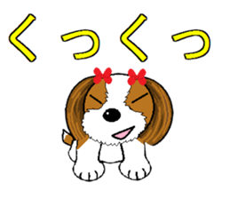 I Love cute Shih Tzu2 sticker #7906475