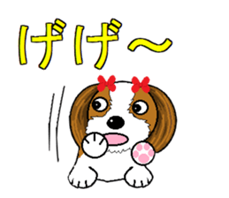 I Love cute Shih Tzu2 sticker #7906476