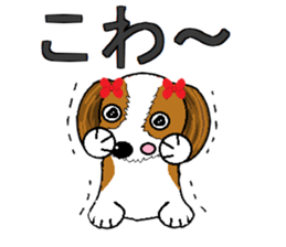 I Love cute Shih Tzu2 sticker #7906477