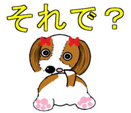 I Love cute Shih Tzu2 sticker #7906481