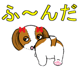 I Love cute Shih Tzu2 sticker #7906489