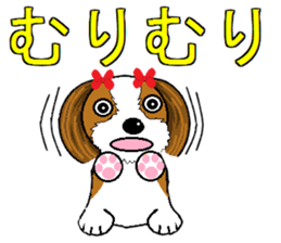 I Love cute Shih Tzu2 sticker #7906496