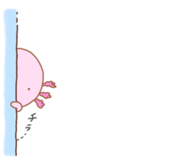 Axolotl"UPA"and"RUPA" sticker #7906580