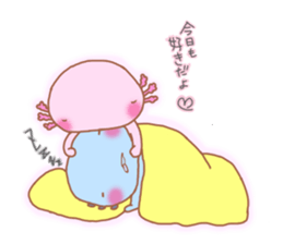 Axolotl"UPA"and"RUPA" sticker #7906582