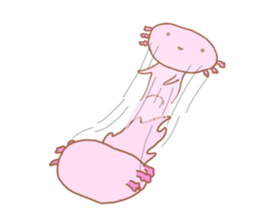 Axolotl"UPA"and"RUPA" sticker #7906601