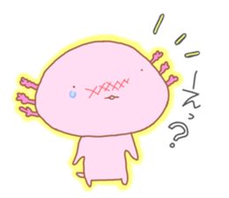 Axolotl"UPA"and"RUPA" sticker #7906606
