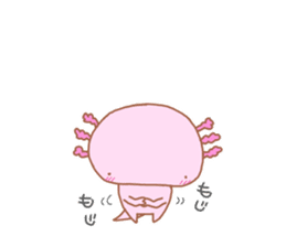 Axolotl"UPA"and"RUPA" sticker #7906608