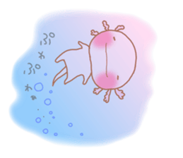 Axolotl"UPA"and"RUPA" sticker #7906611