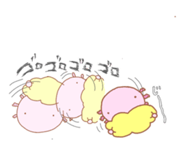 Axolotl"UPA"and"RUPA" sticker #7906615