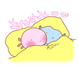 Axolotl"UPA"and"RUPA" sticker #7906618