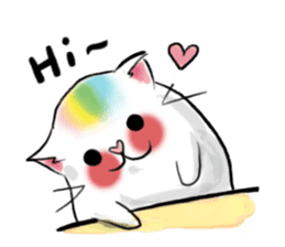 Rainbow Hamster(EN) sticker #7906740