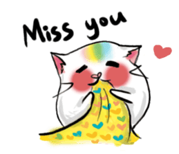 Rainbow Hamster(EN) sticker #7906742