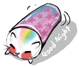 Rainbow Hamster(EN) sticker #7906744