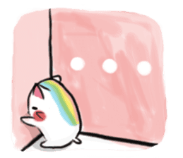Rainbow Hamster(EN) sticker #7906746