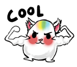 Rainbow Hamster(EN) sticker #7906749