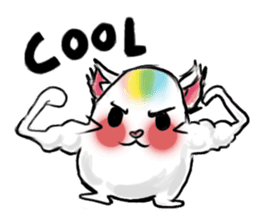 Rainbow Hamster(EN) sticker #7906749