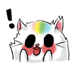 Rainbow Hamster(EN) sticker #7906751