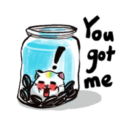 Rainbow Hamster(EN) sticker #7906752