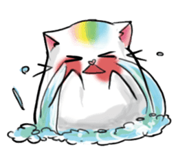 Rainbow Hamster(EN) sticker #7906755