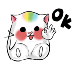 Rainbow Hamster(EN) sticker #7906758