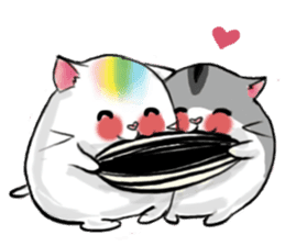 Rainbow Hamster(EN) sticker #7906772